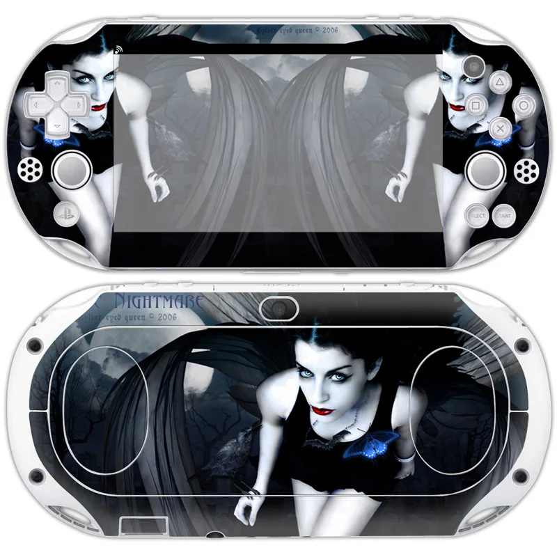 

Drop shipping top sale design vinyl decal game accessories for psp vita 2000 skin sticker