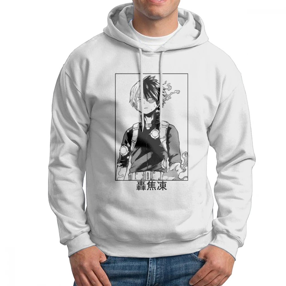 

Men Sweatshirt Todoroki Shoto My Hero Academia 100% Cotton New Arrival Novelty Hoodies Pullovers