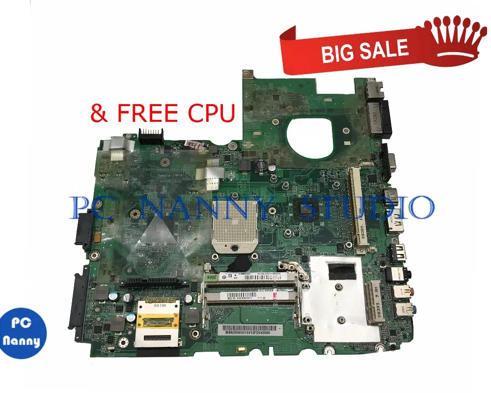 

PCNANNY for Acer aspire 6530g 6530 motherboard MBAUR06001 DA0ZK3MB6F0 with GPU DDR2 tested