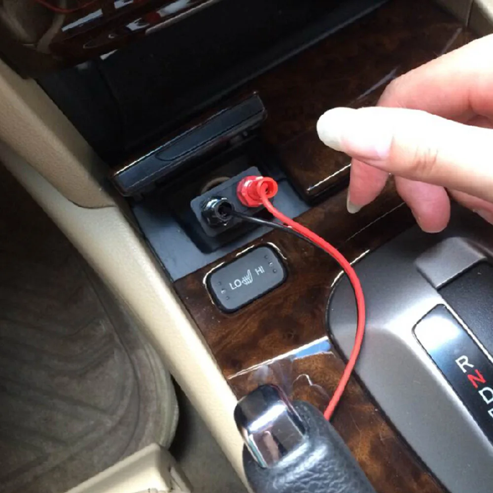 Автомобильный прикуриватель с кабелем питания и 2 отверстиями 12 В 10 А|auto cigarette lighter