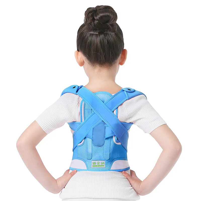 

Children Corset Back Posture Corrector Therapy Shoulder Lumbar Brace Spine Support Belt Posture Correction For Boys Girls