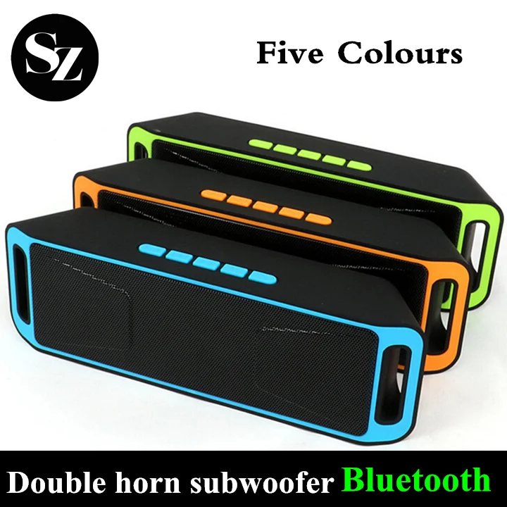 SUOZUN SC208 беспроводной динамик Bluetooth 4 0 Caixa De Som стерео сабвуфер колонки TF USB FM радио