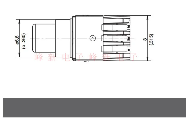 K5V1BA43TP3S with yellow-blue double-color lamp button switch side press light touch switch bend foot 7