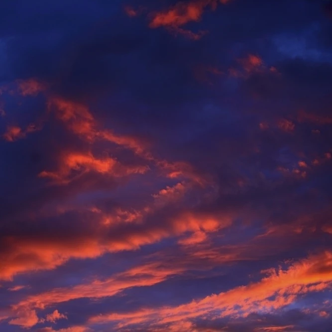 Sunset In The Clouds Poster Print (34 x 22)