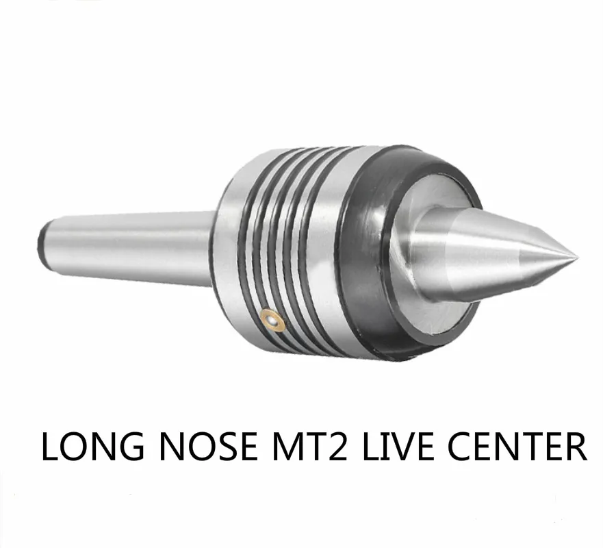 1 шт. длинный нос MT2 живой центр Mayitr точность 55-60HRC/45-50HRC 0,000" точность Морзе подшипник для токарного станка токарный инструмент