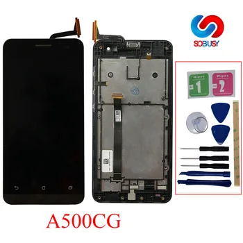 

Sobusy 5.0" LCD Display For ASUS Zenfone 5 Touch Screen Digitizer For ASUS LCD Display T00J A500KL A500CG A501CG Pantalla Ekran