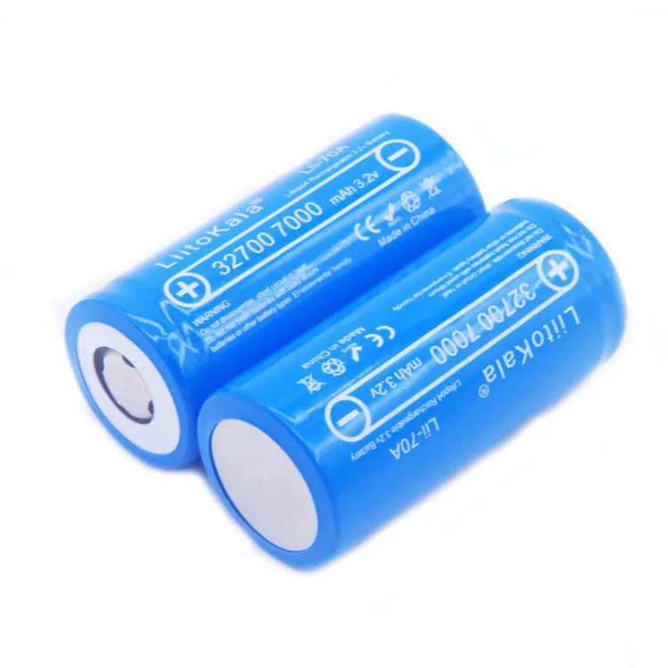 Bateria de Alta Pces Liitokala 32700 Lii-70a Lifepo4 Bateria 35a Descarga Contínua Máxima 55a Potência 4 - 3.2v - Image 3