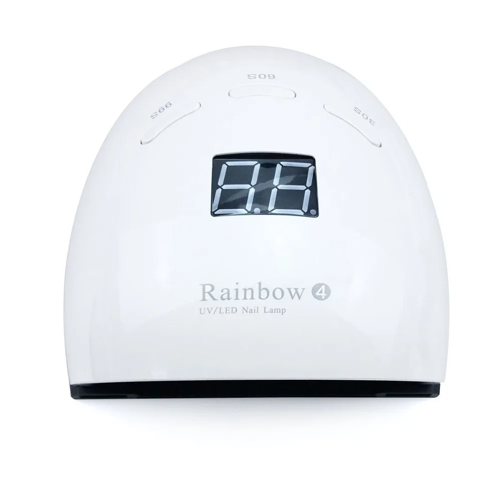 Conduziu a Lâmpada Secador de Unhas uv do Unha Novo Sensor Automático Profissional Pedicure Manicure Secador Luz Máquina Arte Ferramentas 2019 48 w Rainbow4 10 sensor automático profissional pedicure manicure secador luz máquina arte ferramentas