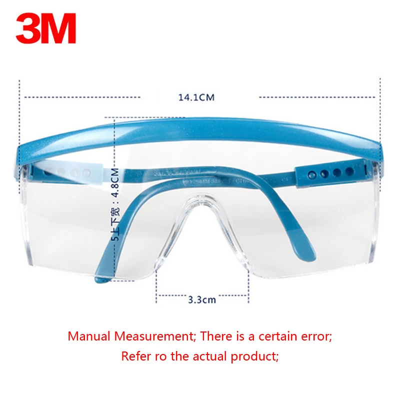 3M 1711 защитные очки, очки, анти-ветер, анти-песок, анти-пылезащитные прозрачные очки, рабочие, рабочие, уличные защитные очки