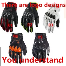 Carbon fiber protection shell Men s long refers to the motorcycle riding font b gloves b