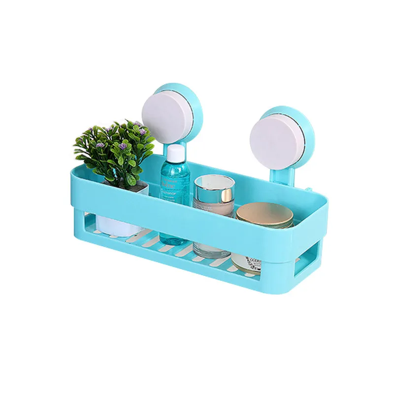 Wall Strong Sucker Cosmetic Storage Racks The Hook Makeup Box Toothpaste Toothbrush Shelves | Дом и сад