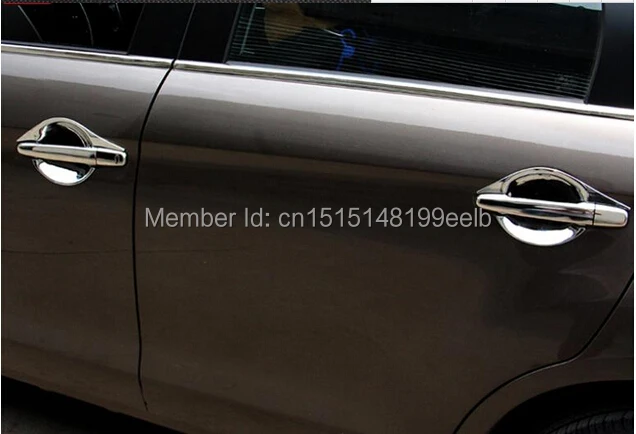 Высокое качество, ABS Chrome Боковая дверь ручка Крышка отделки салона авто аксессуары 8 шт./комплект для Mitsubishi ASX Accessories2008