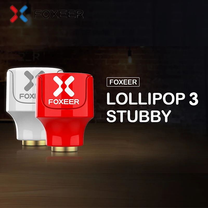 Foxeer 5 8G 2.5DBi Lollipop 3 RHCP/LHCP Stubby Omni FPV антенна 22 7 мм SMA микро гриб приемник Антенна для RC