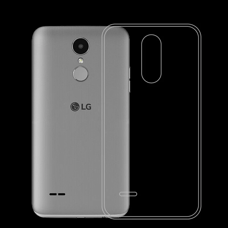 2pcs For LG K10 2017 Case LG K10 2017 Case Cover Silicone Back Cover Transparent Clear TPU Soft Phone Case For LG K10 2017 M250 M250N (2)