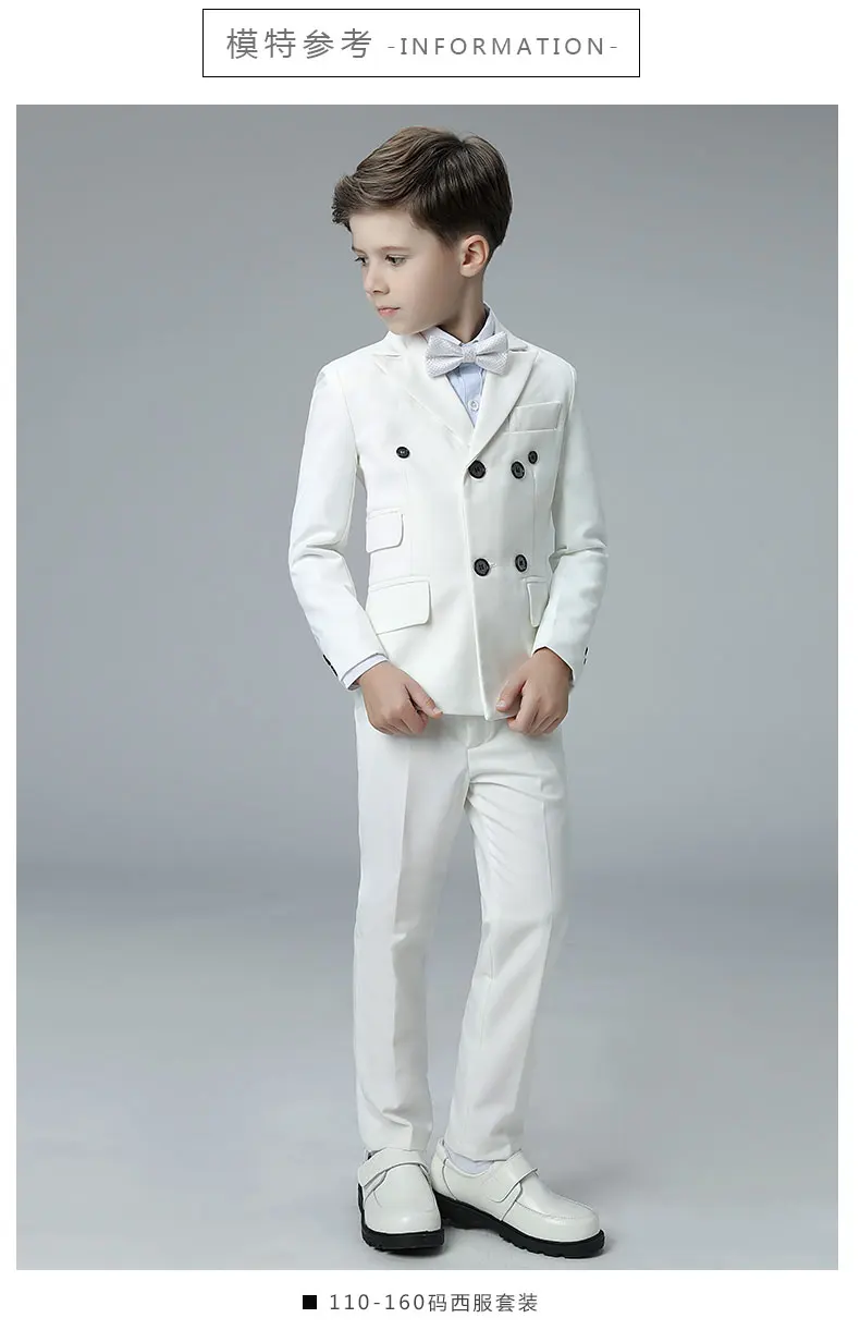 Ternos para Casamentos Terno para o Menino Nova Azul Meninos Crianças Blazer Traje Enfant Garcon Mariage Jogging Smoking 2022 7 Terno azul masculino para casamentos, traje para