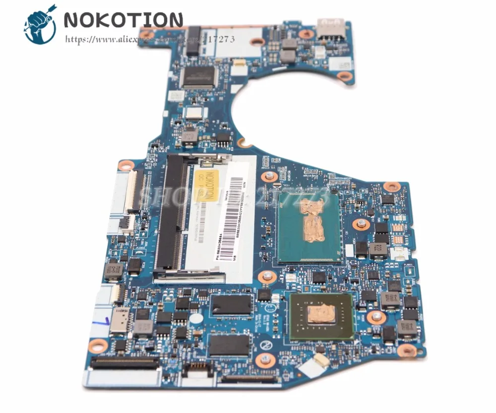 NOKOTION для Lenovo Yoga 3 14 материнская плата ноутбука BTUU1 NM A381 основная I7 5500 CPU DDR3L 940M 2GB