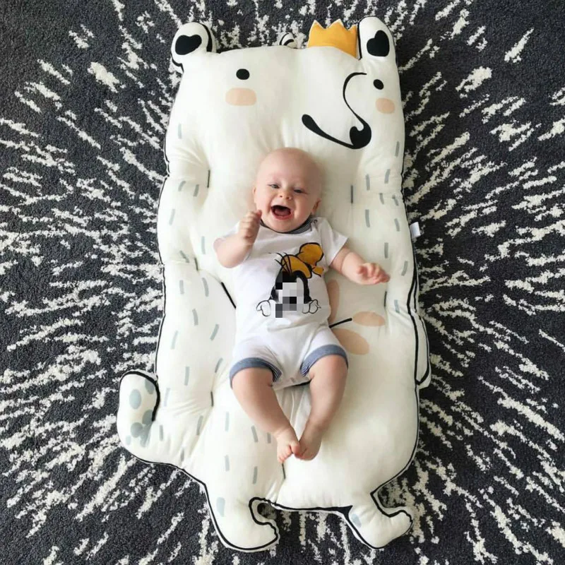 Home floor mattress, baby cotton crawling pad, children rabbit game, raccoon carpet. Home floor mattress, baby cotton crawling pad, children rabbit game, raccoon carpet.