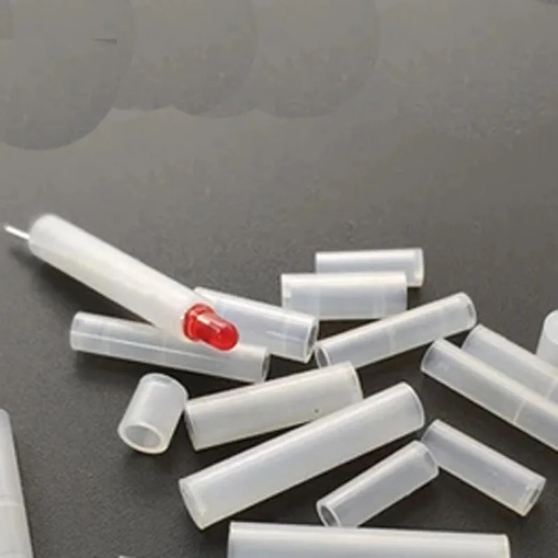 

20pcs 5mm diode lamp post LED spacer posts Column height 13.5mm-17mm Lamp holder nylon support LED nut