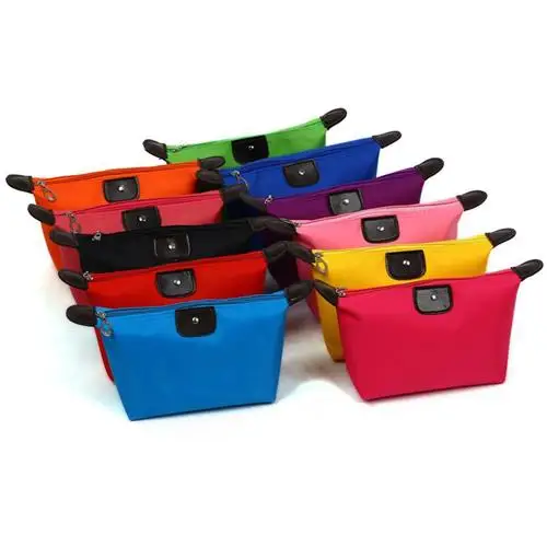 Trendy Makeup Bags for Travel Designer Cosmetic Cases Nylon Fabric