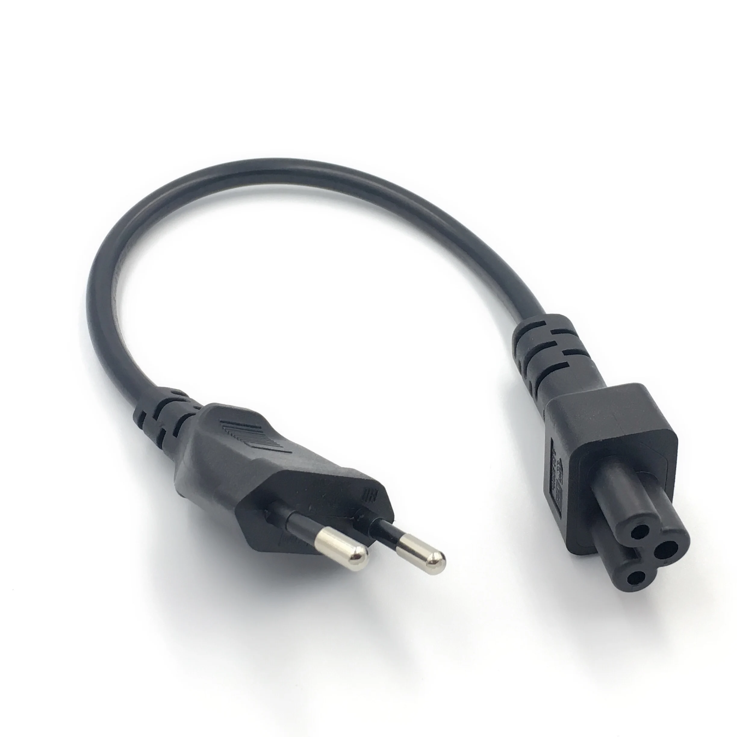 Европейский 2pin штекер для IEC 320 C5 Микки адаптер кабель ноутбука питания 1 шт ЕС