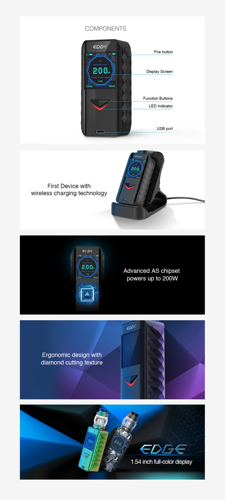 Digiflavor Edge 200W TC MOD