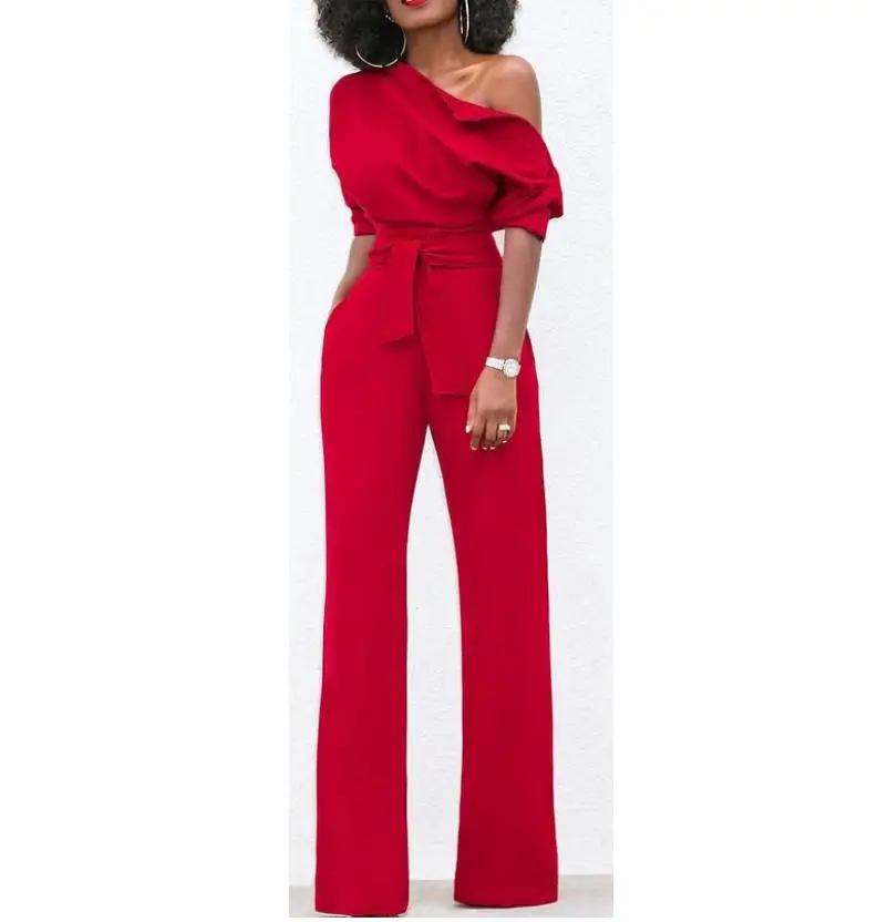 Комбинезон женский клубный с открытыми плечами для вечеринок|rompers womens jumpsuit|women
