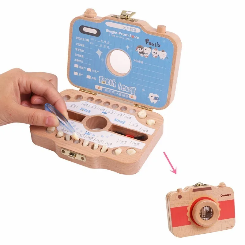 

Baby Teeth Box Tooth Organizer Boxes Save Deciduous Teeth Storage Keepsakes Announcements Collecting Tanden Doosje Caja Dientes