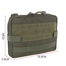 2018 outil utilitaire ceinture EDC pochette pour Camping randonnée chasse militaire MOLLE Admin pochette tactique Multi trousse médicale sac