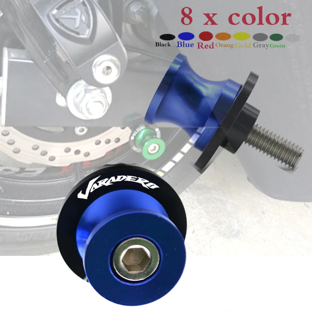 

For HONDA XL1000 V Varadero 1999-2011 8mm Motorcycle Swingarm Spools Slider Swingarm Stand Screws Slider Protector