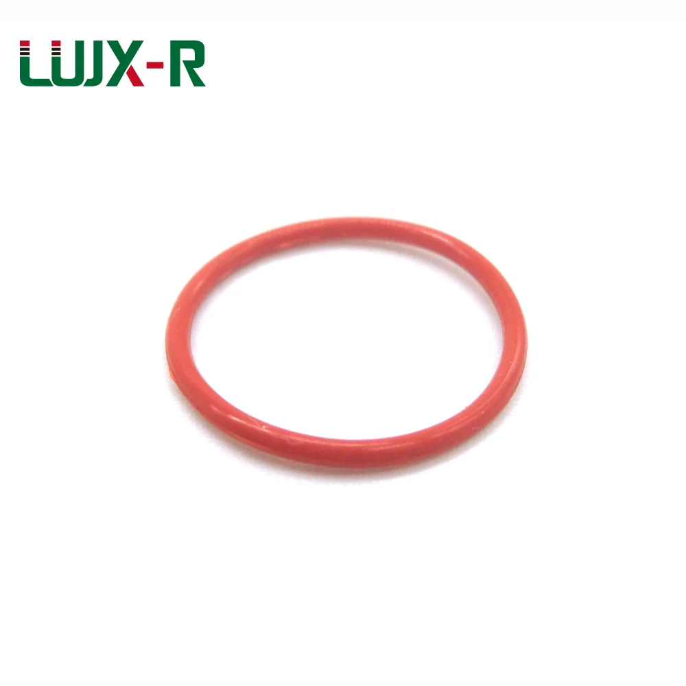 LUJX R 300 шт. 1 мм комплект уплотнительных колец силиконовые красные коробки наборы