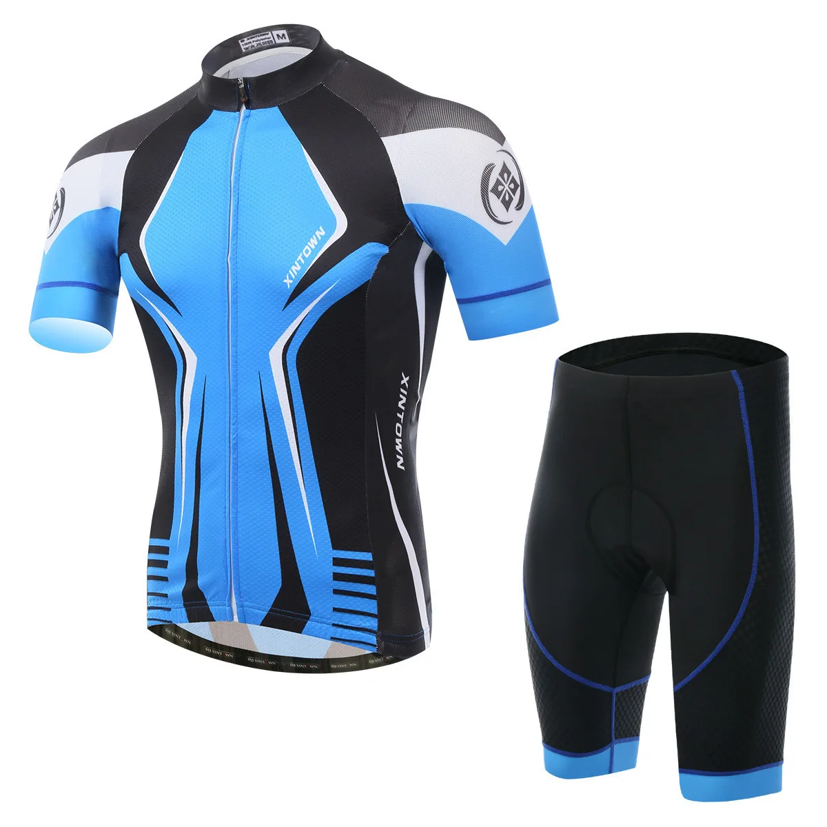 

XINTOWN Pro Men Summer Cycling Set 3D Gel Pad Short Sleeve Quick Dry Bike Jersey MTB Cycling Clothing Cycle Jersey Pants Sets