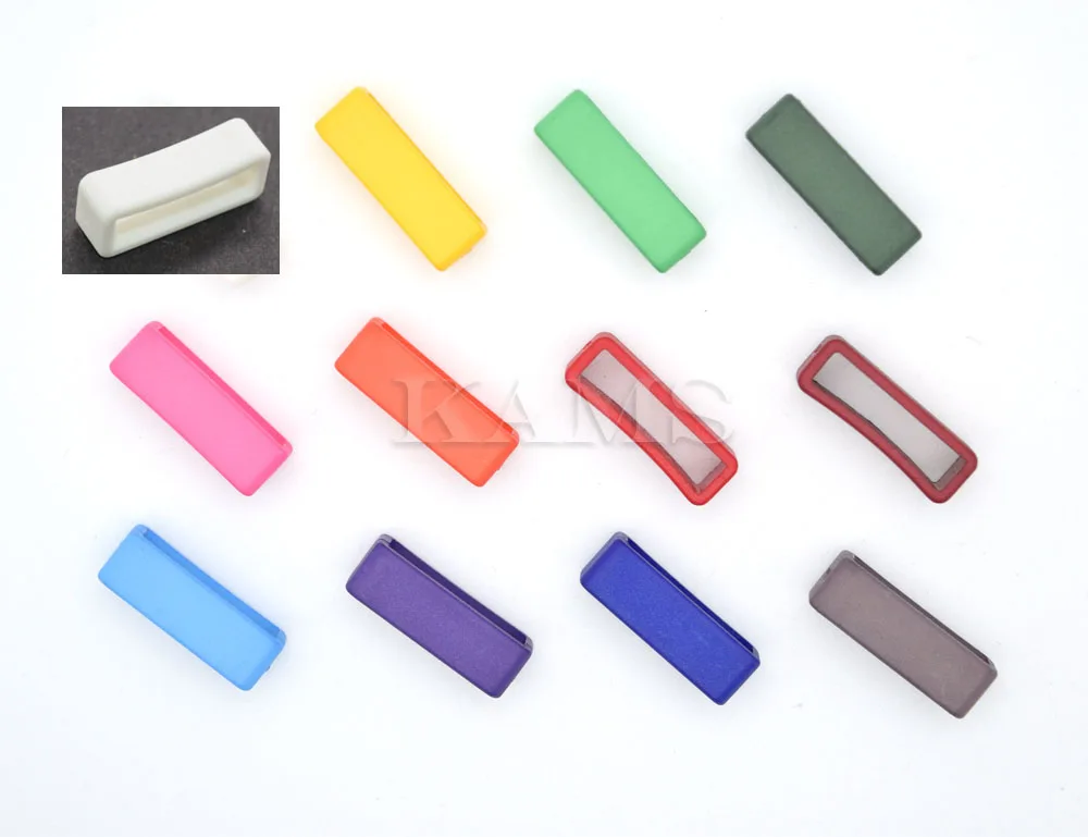 

100pcs/lot 3/4" Colorful Belt Loop Keeper Webbing Size 20mm for Dog Collar Harness Backpack Straps 12 Colors