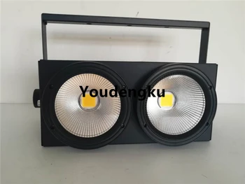 

8 pieces 2 eyes 100w rgbw par led blinder stage light cob dmx Led dj blinder lighting