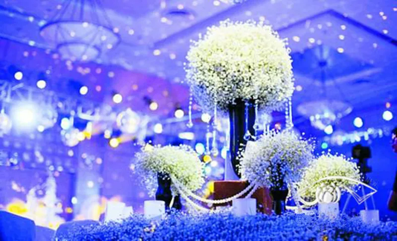 Flone Artificial Baby's Breath Gypsophila Simulation Flower Plastic Flowers Plant Home Office Wedding Party Decor Art Flores (17)