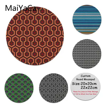 

MaiYaCa The Overlook Hotel Carpet Patten Customized laptop Gaming mouse pad Computer Gaming Mouse Mats