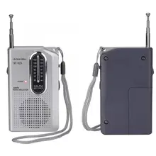 Многофункциональный радио динамик портативный мини карманный AM/FM двухдиапазонный радиоприемник телескопическая антенна цифровой радиоприемник