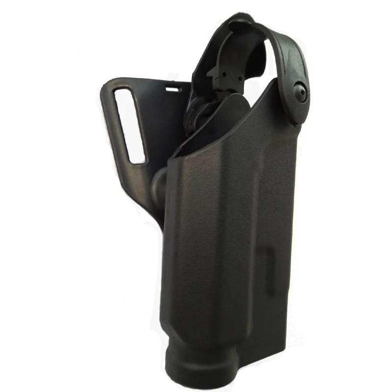 Airsoft Gun Holster Colt 1911 Tactical Hunting Pistol Right Hand Belt Holster Light Bearing in