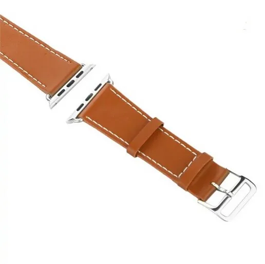 Двойной тур натуральная ремни для Apple Watch кожаный ремешок 42 мм 38 мм 40 мм 44 мм для Apple Watch Группа кожа серии 4/3/2/1