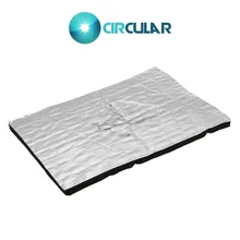 Автомобиль капот двигатель межсетевой экран тепловой коврик Deadener звукоизоляция мертвый материал наклейка из алюминиевой фольги