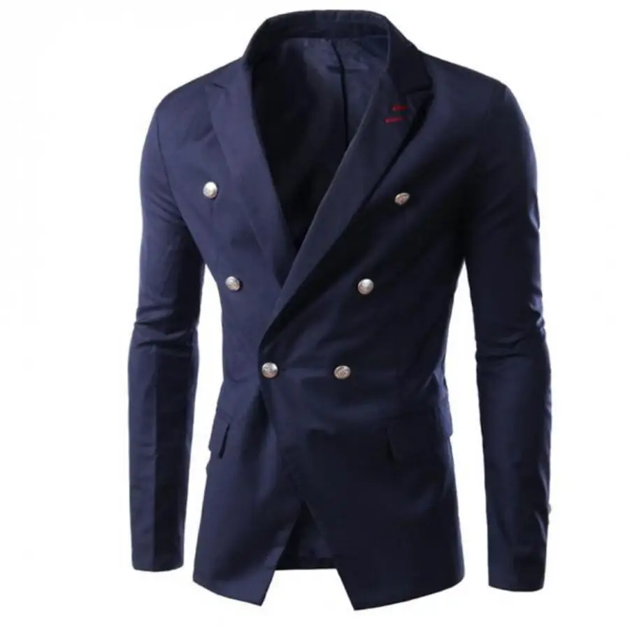 Fashion font b Men b font font b Suit b font Jacket high quality Long Sleeves
