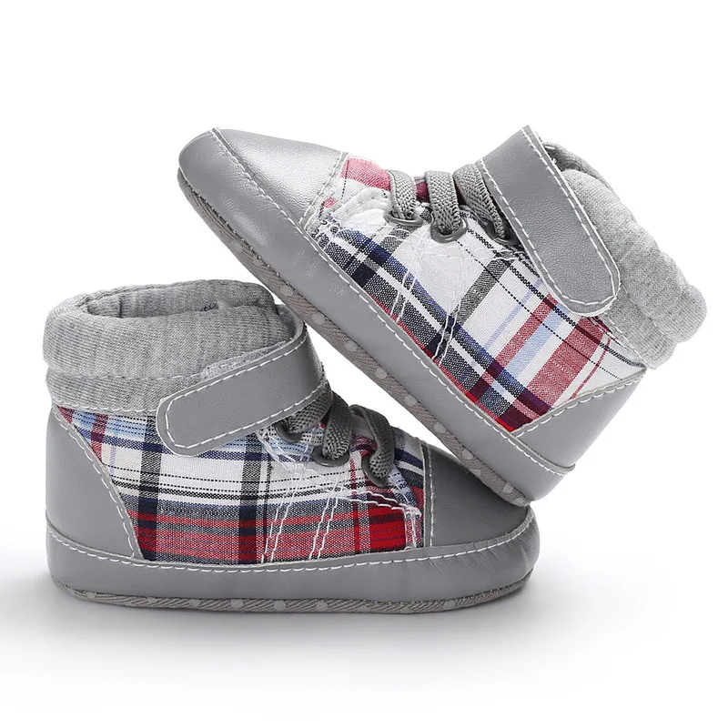 Детская обувь для малышей от 0 до 18 месяцев противоскользящая обувь с мягкой подошвой для мальчиков и девочек весенне-осенняя модная повседневная обувь