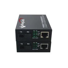 100M fiber media converter optical fiber transceiver 1pair