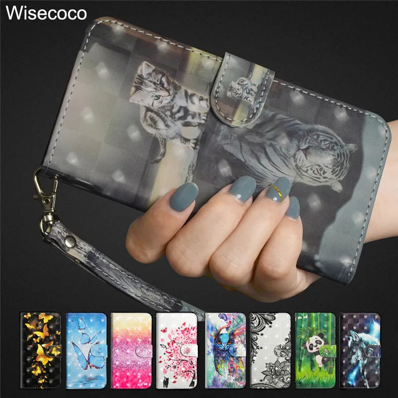 

Funda for xiaomi mi max 2 flip Case Cover 3d animal print Leather wallet Stand handbag book Phone Cases for xiomi xiao max2 6.44