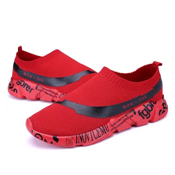 

2018 Breathable graffiti Fly weav sock sneaker for men women Couple Sneakers Unisex Sport Shoes Mesh Sneakers boot zapatilla