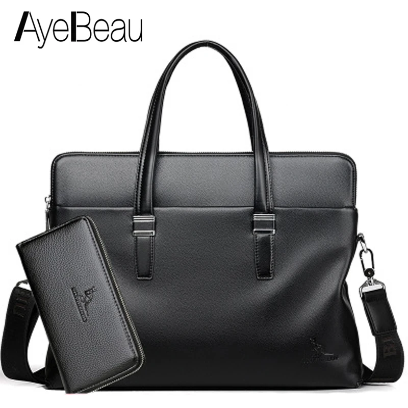 

Crossbody Tote Hand Shoulder For Genuine Leather Male Messenger Bag Men Handbag Set Document Sholder PC Sac A Main Bolsas Bolsos