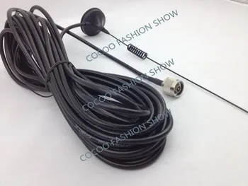 

ZQTMAX 698-2500MHz Outdoor Suction cup Antenna for Signal Booster / car antenna with 10m cable