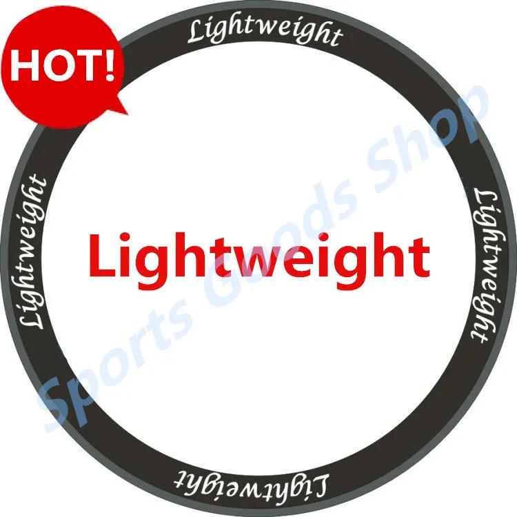 reflective stickers decal Lightweight 700C rim bicycle rims sticker 30