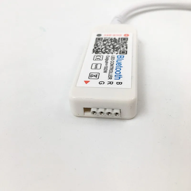 DC 5V 12V 24V Мини Bluetooth RGB LED свет контроллер iOS Android APP музыка дома для 3528 5050