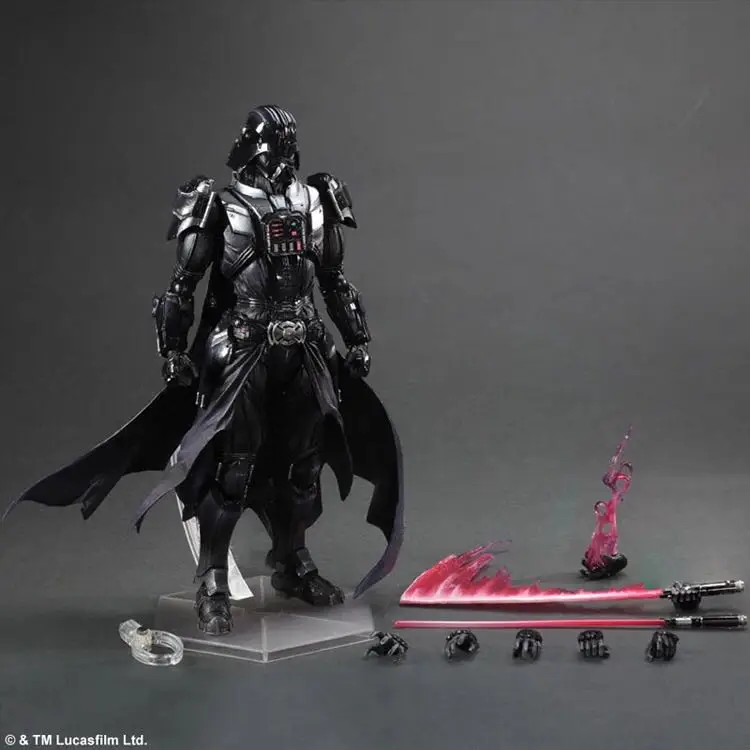 

New A Action Figure Playarts Kai Darth Vader Toys Collection Model PVC 28cm Star Wars Vader Play arts Kai