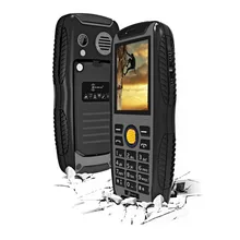 КЕН XIN ДА Проверки W3 Телефон IP68 Водонепроницаемый Противоударный Пылезащитный 2.2 дюймов Поддержка Bluetooth FM Сети 2 Г
